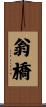 翁橋 Scroll