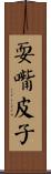 耍嘴皮子 Scroll