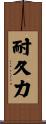 Stamina / Endurance Scroll
