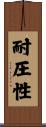 耐圧性 Scroll