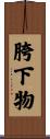 胯下物 Scroll