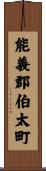 能義郡伯太町 Scroll
