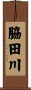 脇田川 Scroll