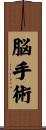脳手術 Scroll