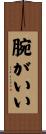 腕がいい Scroll