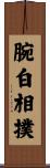 腕白相撲 Scroll
