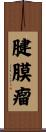 腱膜瘤 Scroll