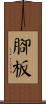 腳板 Scroll