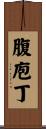 腹庖丁 Scroll