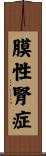 膜性腎症 Scroll