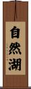 自然湖 Scroll