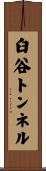 臼谷トンネル Scroll