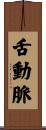 舌動脈 Scroll