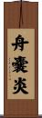 舟嚢炎 Scroll