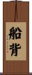 船背 Scroll