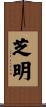 芝明 Scroll