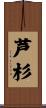 芦杉 Scroll