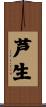 芦生 Scroll