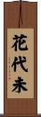 花代未 Scroll