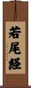 若尾経 Scroll
