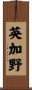 英加野 Scroll