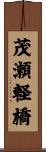 茂瀬軽橋 Scroll