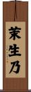 茉生乃 Scroll