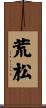 荒松 Scroll