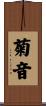 菊音 Scroll