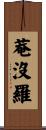 菴沒羅 Scroll