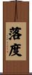 落度 Scroll
