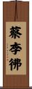 Choy Li Fut Scroll
