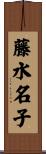 藤水名子 Scroll