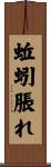 蚯蚓脹れ Scroll