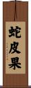 蛇皮果 Scroll