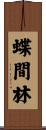 蝶間林 Scroll