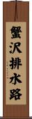 蟹沢排水路 Scroll