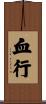 血行 Scroll