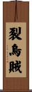 裂烏賊 Scroll