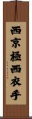 西京極西衣手 Scroll
