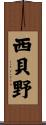 西貝野 Scroll