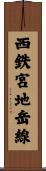 西鉄宮地岳線 Scroll
