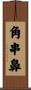角串鼻 Scroll