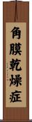 角膜乾燥症 Scroll