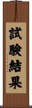 試験結果 Scroll
