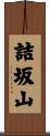 詰坂山 Scroll