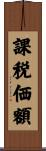 課税価額 Scroll