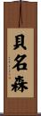 貝名森 Scroll