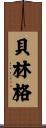 Bellinger Scroll