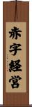 赤字経営 Scroll